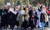 Women protesters demand more security after Afghan bombing