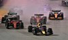 Sergio Perez wins in Singapore rain as Max Verstappen made to wait for F1 title