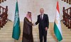 Saudi FM meets with president, counterpart during visit to Tajikistan