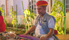 Indian craftsman astonishes Boulevard World visitors
