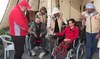 Quake-hit Syrians get electric wheelchairs from Emirates Red Crescent