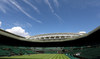 General view of the All England Lawn Tennis and Croquet Club's center court ahead of Wimbledon. (REUTERS/File Photo)