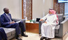 Saudi aid center chiefs meet Sudanese, UN officials in Riyadh
