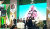 Saudi Ambassador Faisal Abdullah Amodi and top Indonesian leaders inaugurate Saudi National Day celebrations in Jakarta.