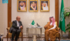 Saudi FM meets France’s special envoy for Lebanon, Nauru’s president