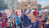 Palestinian Scout Association members volunteer to assist the displaced in war-ravaged Gaza