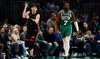 Heat barrage stuns Celtics, Thunder thrash Pelicans