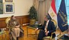 Deemah Al-Yahya, secretary-general of the DCO, holds talks with Egyptian Minister of Communications and Information Technology.