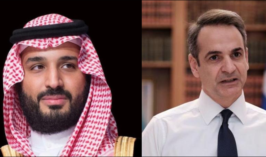 Saudi crown prince, Greek PM discuss boosting joint cooperation