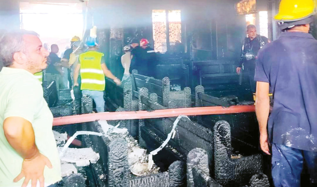 New electrical fire breaks out at church in Egypt days after deadly Cairo blaze