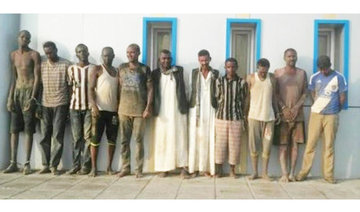 Africans detained by border guards