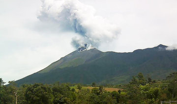 Central Philippines volcano spouts massive ash column