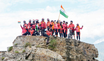‘Kung Fu’ nuns bike across Himalayas