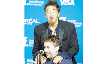 Al Pacino makes a splash at Toronto film fest