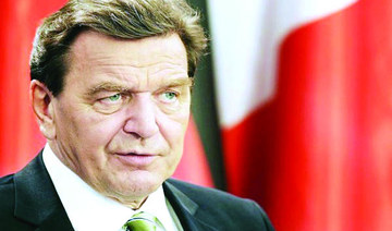 German ex-leader Schroeder criticizes EU, Russia sanctions