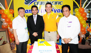Cebu Pacific launches low-cost KSA-Philippines flights