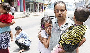 Nine killed, buildings collapse in fresh Nepal earthquake