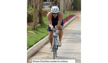 Chorlton storms to victory in Riyadh Triathletes full triathlon event