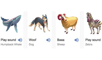 Google feature to help kids learn animal sounds