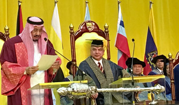 King Salman awarded honorary doctorate by top Malaysian university