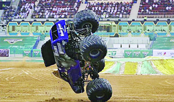 Monster Jam lives up to its hype; drawing at least 30,000 in Saudi capital