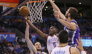 Thunder beat Kings; weakened Cavs loses to Clippers