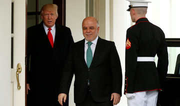 Iraq’s Abadi says he wins Trump’s assurances of more US support
