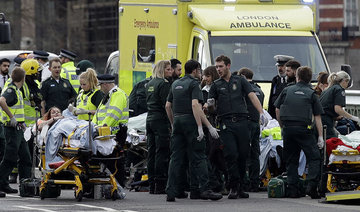 Attacker among 4 dead in UK parliament 'terrorist' attack