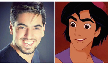 Lebanese star Mory Hatem auditions for Disney’s Aladdin