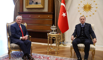 US Secretary of State Tillerson in Turkey for talks