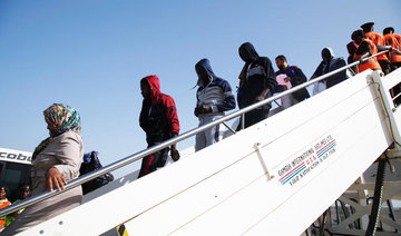 Gambia migrants return after Libya prison ordeal