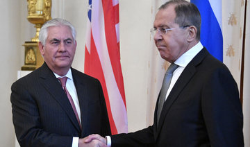 Tillerson meets Lavrov after war of words over Syria