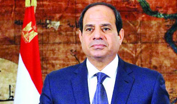 Egyptian President El-Sisi due in Riyadh today