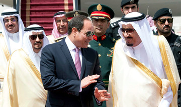 King Salman receives El-Sisi in Riyadh