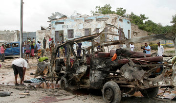 Roadside bomb kills 6 soldiers in Somalia