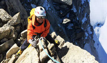 Certified Saudi rock climber wants to give sport firmer footing in Saudi Arabia