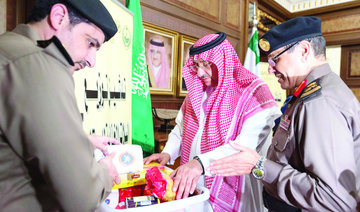 Crown prince launches food baskets for martyrs’ families campaign