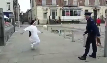 Irish nun, policeman score Internet hit with football contest