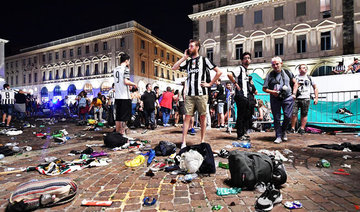 Hundreds of Juventus fans injured in stampede in Turin