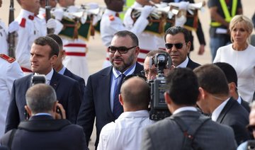 Macron in Morocco to discuss Libya, Qatar crisis