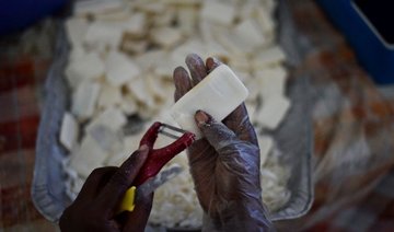From luxury hotels to slums, Haiti puts used soap to good use