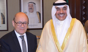 French FM in Kuwait for Qatar crisis talks