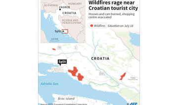 Wildfires ‘under control’ in Croatia, Portugal; raging in Montenegro