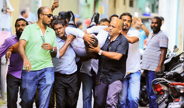 Security forces shut Maldives Parliament, leading to clashes