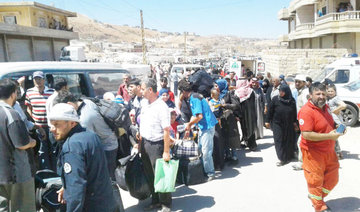Militant convoy leaves Lebanon for Syrian rebel refuge