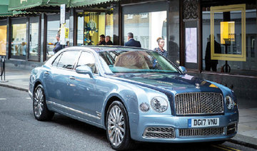 Bentley takes up summer residence at Harrods