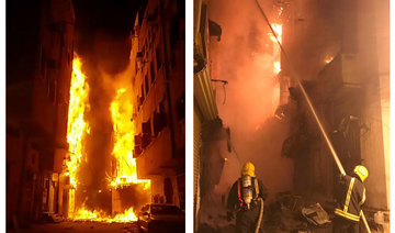Fire damages six buildings in Jeddah’s historic center