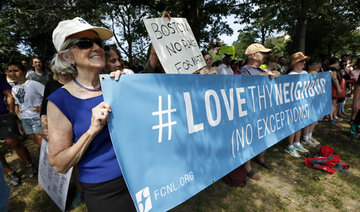 Thousands turn out in Boston to march against hate speech