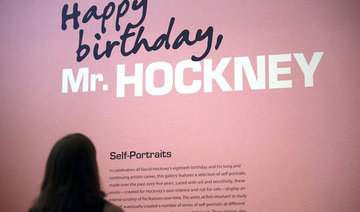 Artist David Hockney gives close-up look at self in exhibit