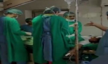 Doctors caught on camera fighting in operation theater of Indian hospital